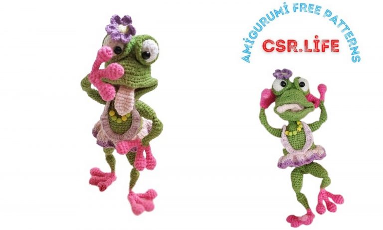 Frog Tory Amigurumi Free Crochet Pattern