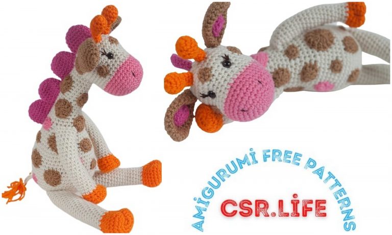 Jillian the Giraffe Amigurumi Free Pattern