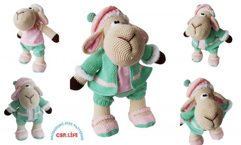 Cute Lamb Amigurumi Free Pattern