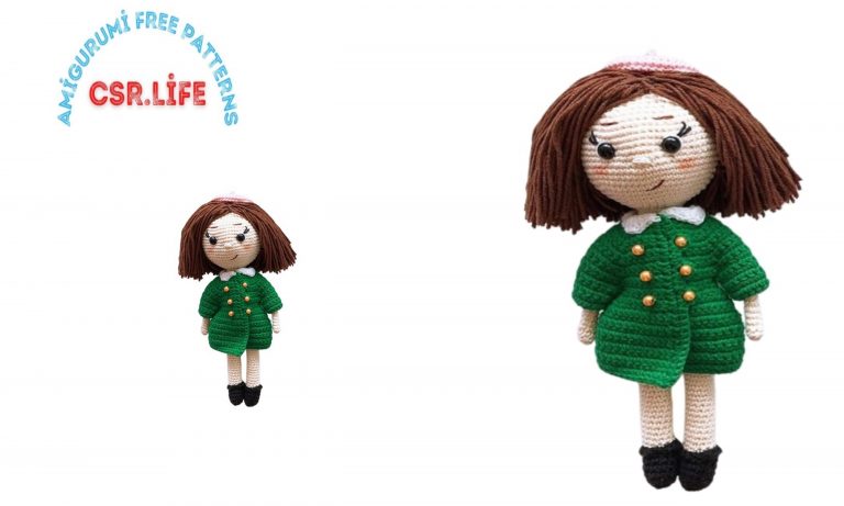 Teacher Doll Amigurumi Free Pattern