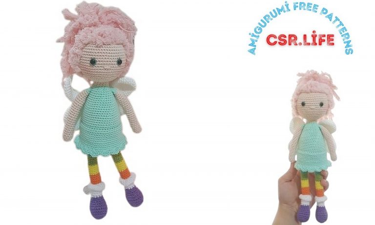 Cute Fairy Doll Amigurumi Free Pattern