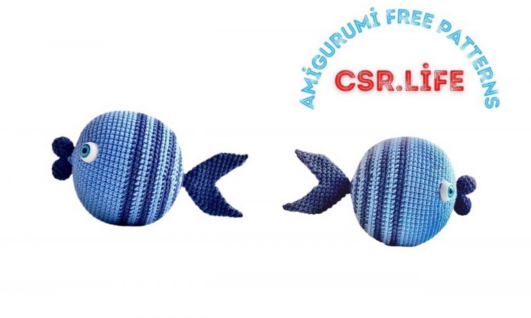 Cute Puffer Fish Amigurumi Free Crochet Pattern