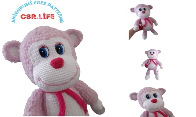 Amigurumi Monkey Budy Free Pattern