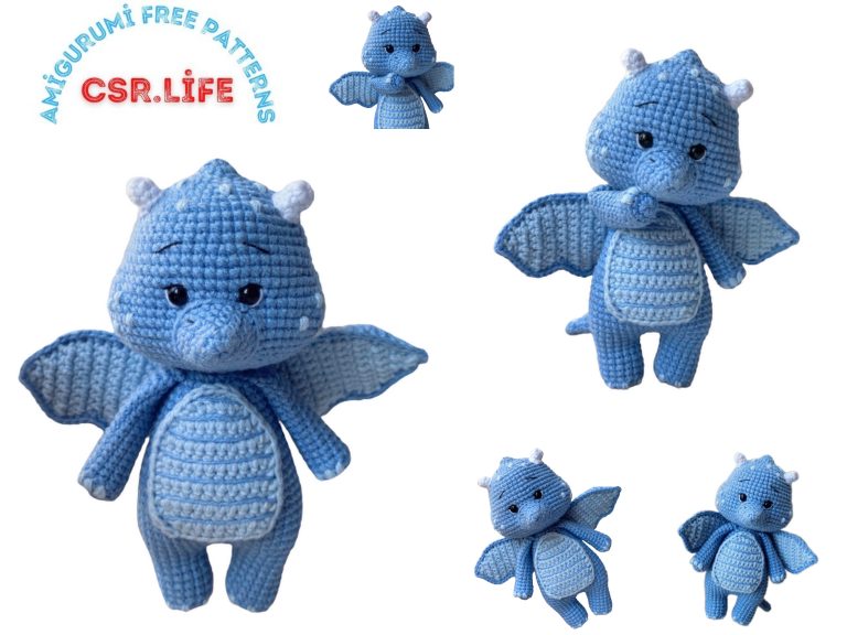 Free Amigurumi Dragon Pattern: Create Your Own Mythical Companion