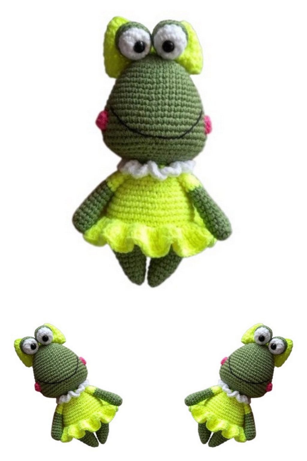 Mr. and Mrs. Frog Amigurumi Free Pattern - Free Amigurumi Crochet Patterns
