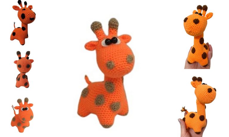 Baby Giraffe Amigurumi Free Pattern