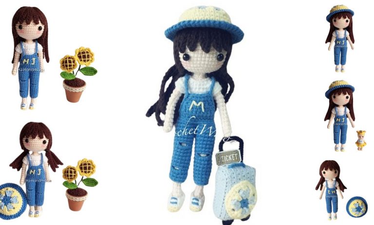 Free Amigurumi Doll Jane Crochet Pattern – Step-by-Step Tutorial