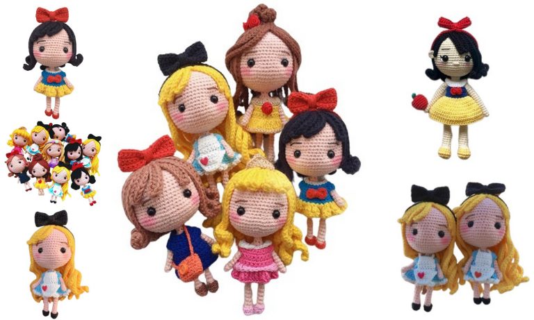 Amigurumi Disney Princess Free Pattern – Create Your Own Magical Dolls