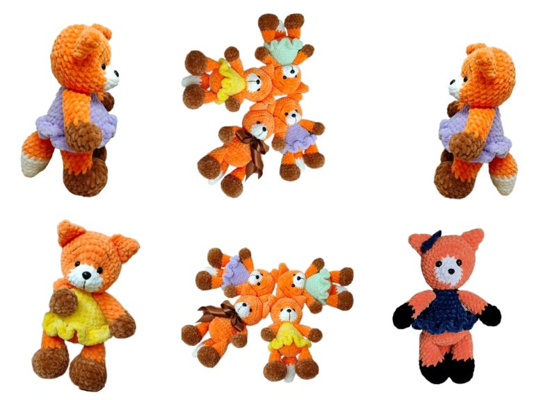 Free Velvet Cute Fox Amigurumi Pattern | Craft Your Own Adorable Plush Fox