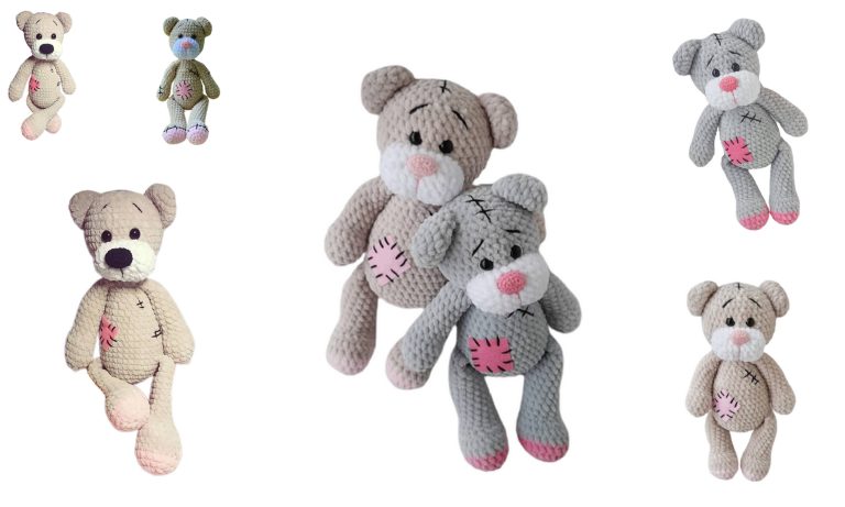 Craft Your Own Adorable Amigurumi Teddy Bear – Free Crochet Pattern