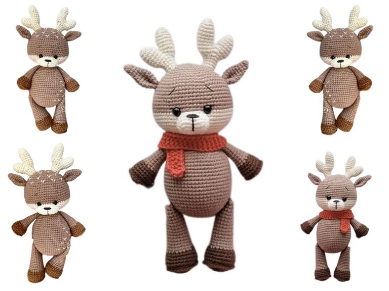 Crafting an Adorable Amigurumi Deer: Free Pattern