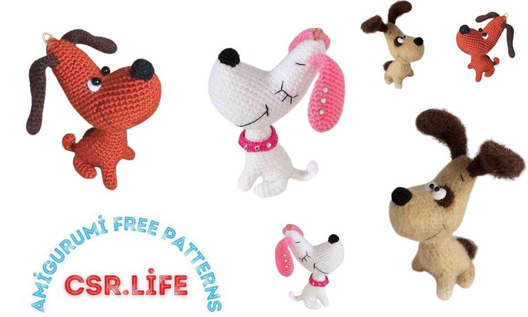 Free Cheerful Puppy Amigurumi Pattern: Crochet Your Way to Cuteness!