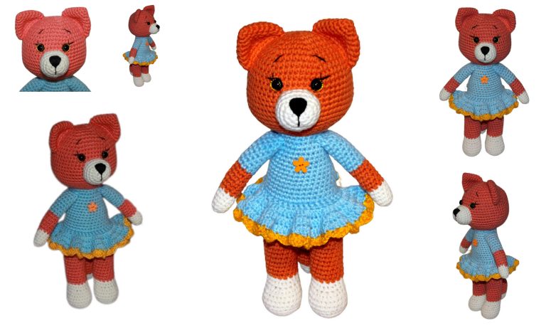 Free Lady Fox Amigurumi Pattern: Create Your Own Adorable Crochet Fox!