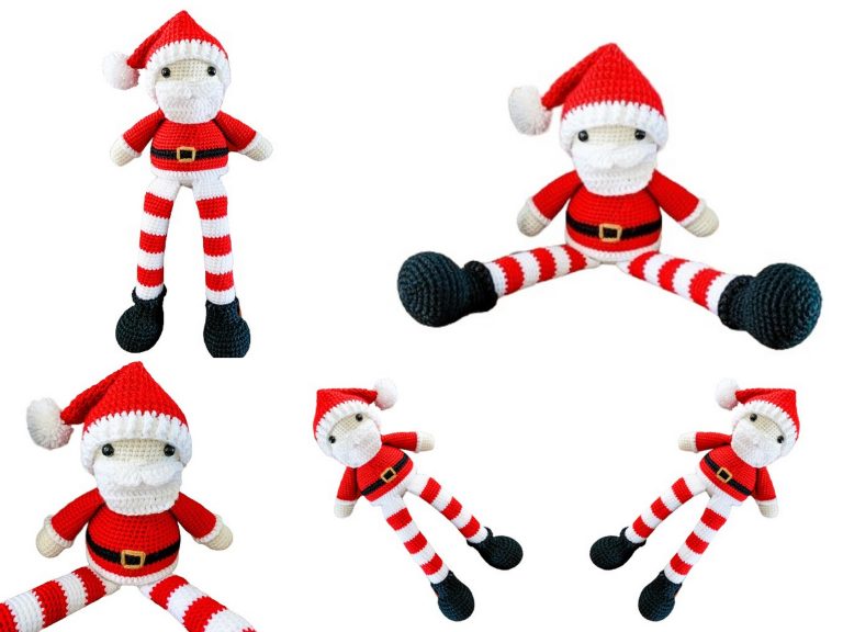 Christmas Santa Claus Amigurumi Free Pattern