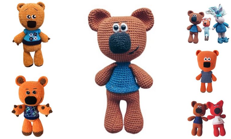 Teddy Bear Kesha Amigurumi Free Pattern – Crochet your own cuddly friend!
