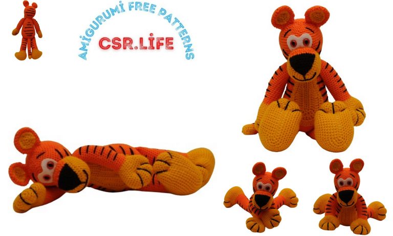 Free Amigurumi Tiger Arthur Pattern – Craft Your Own Roaring Friend!