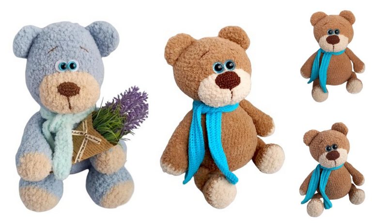 Embrace Elegance: Free Amigurumi Velvet Brown Teddy Bear Crochet Pattern!