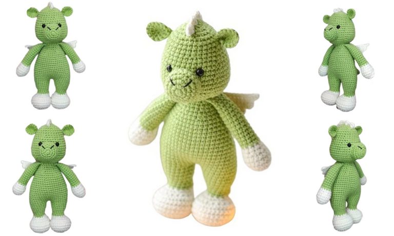Adorable Little Dragon Amigurumi Free Pattern: Crochet Your Magical Companion!