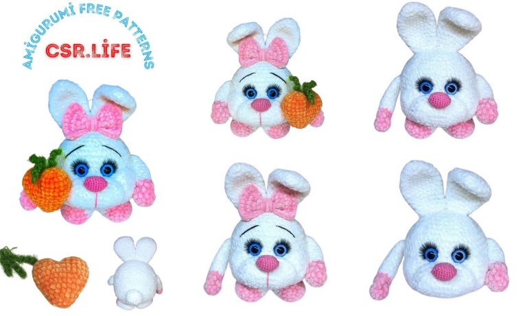 Adorable Little Bunny Amigurumi Free Pattern: Crochet Your Own Cuddly Friend!