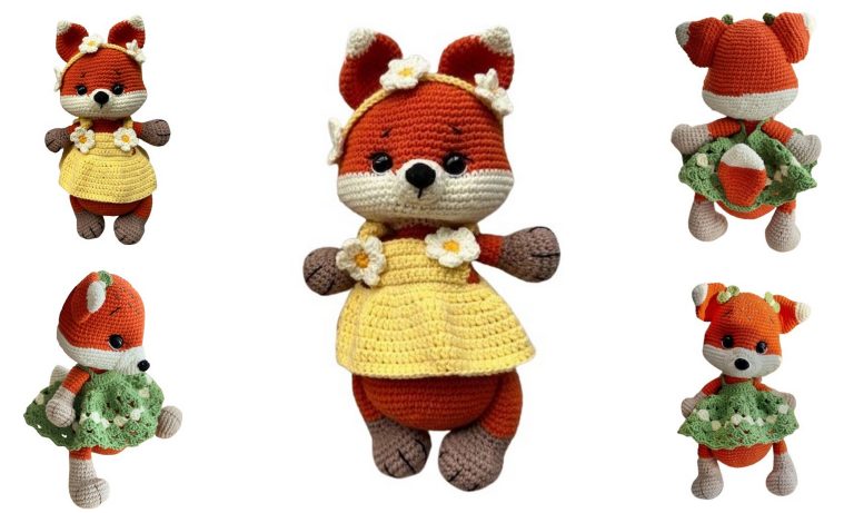 Sweet Fox Amigurumi Free Pattern: Crochet Your Adorable Forest Friend!