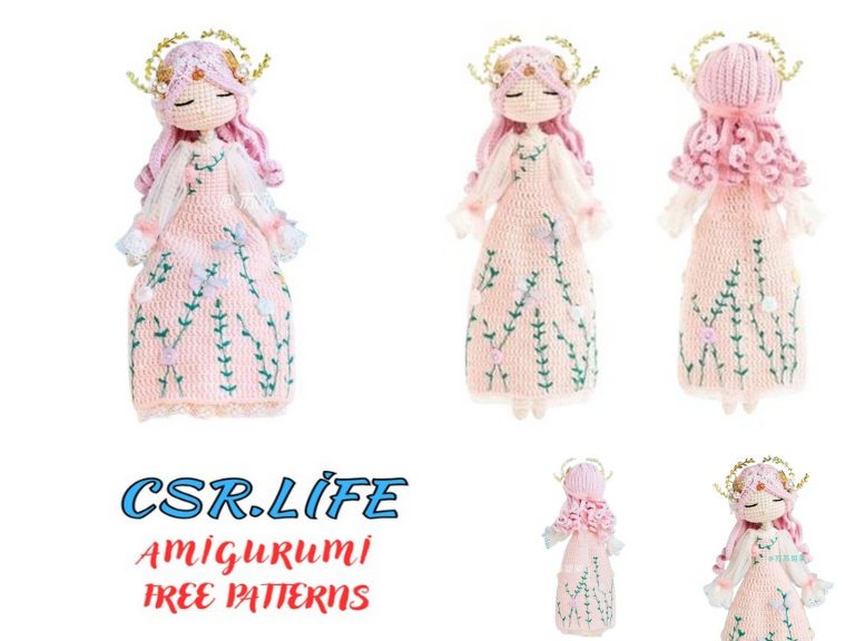 Virgin Zodiac Doll Amigurumi Free Pattern: Crochet Innocence for Handmade Happiness!