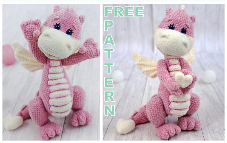 Amigurumi Little Dragon Free Crochet Pattern