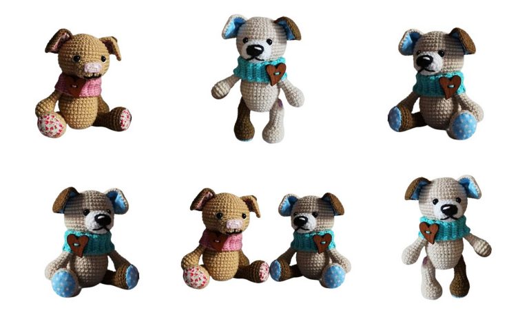Little Cute Dog Amigurumi Free Pattern: Craft Your Own Adorable Canine Companion!