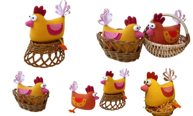 Cute Amigurumi Chicken Free Crochet Pattern