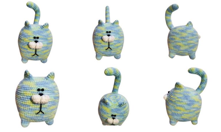 Plump and Playful: Fat Cat Amigurumi Free Crochet Pattern!