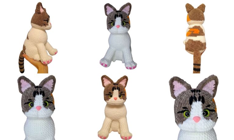 Cute and Cuddly: House Cat Amigurumi Free Crochet Pattern!