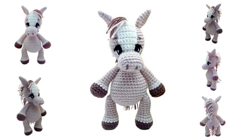 Free Cute Little Horse Amigurumi Pattern – Easy Crochet Tutorial