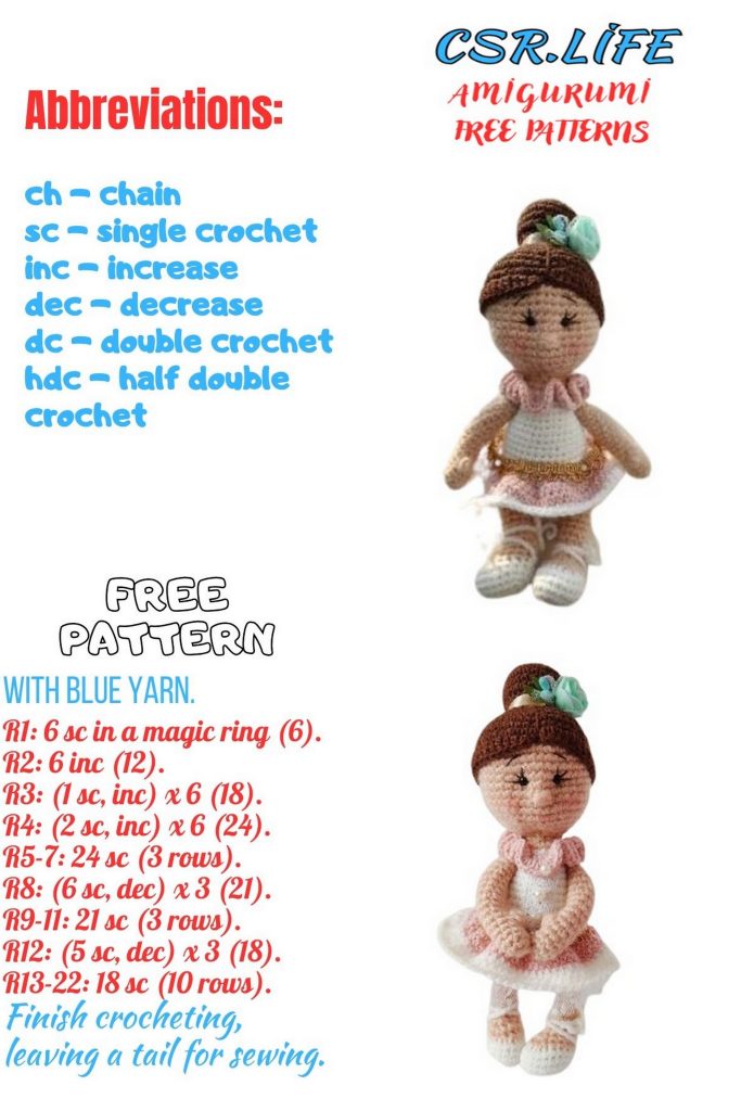 Eva Doll Amigurumi