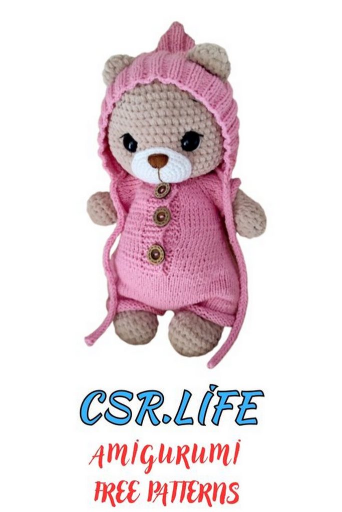 Bear Amigurumi Pattern