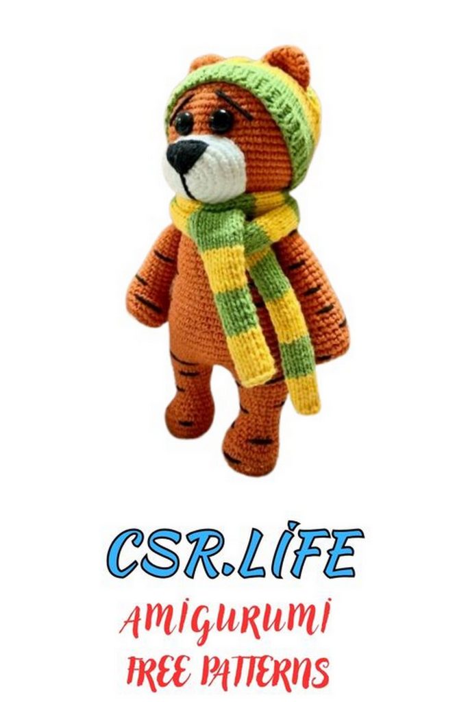 Tiger Amigurumi Pattren