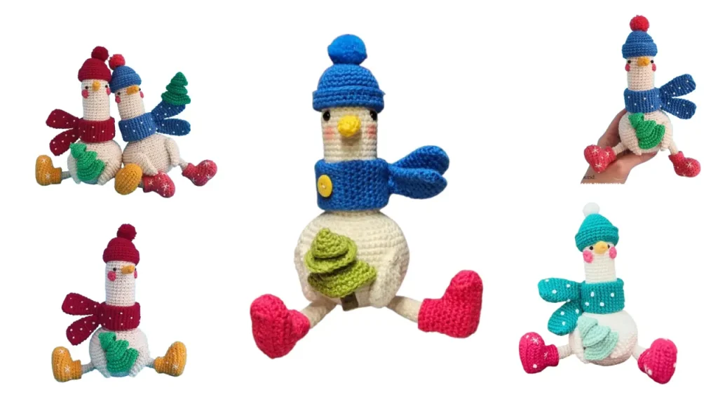 amigurumi goose