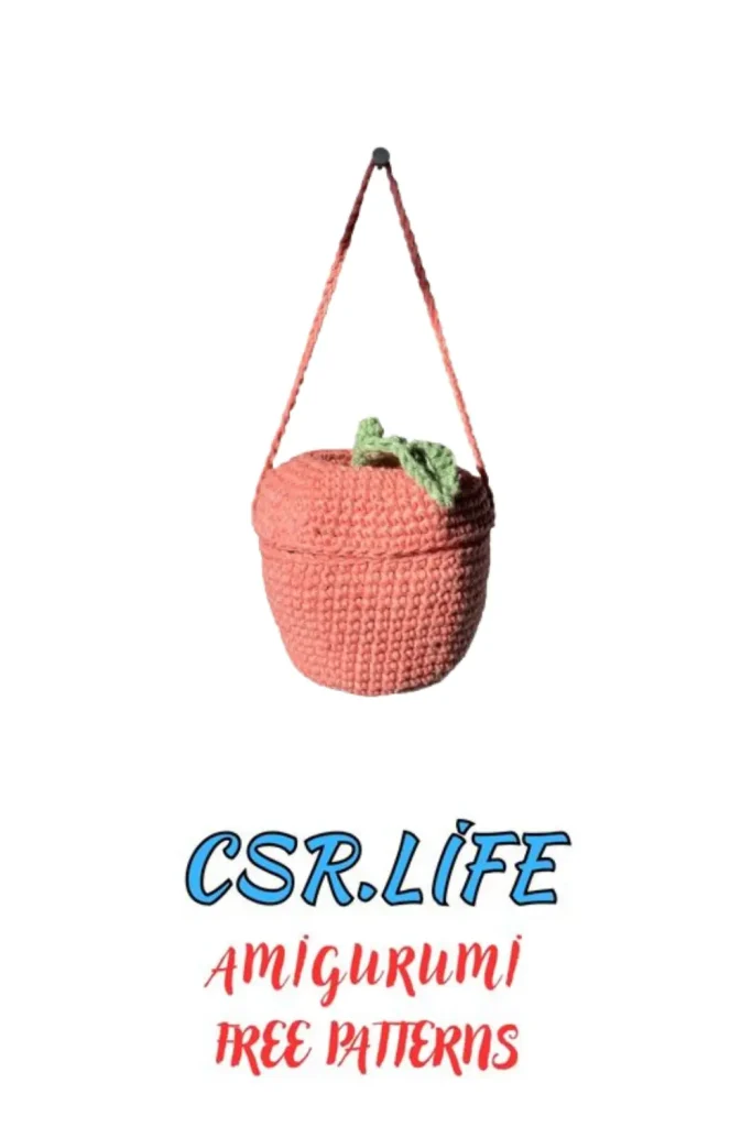 Apple Pouch Amigurumi