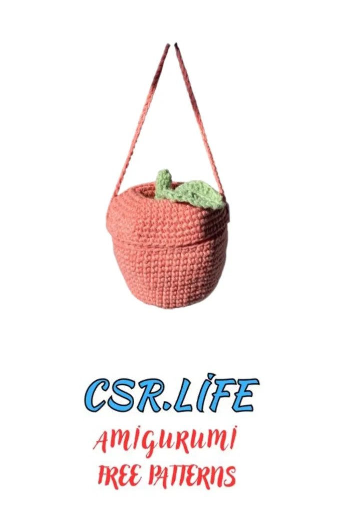 Apple Pouch Amigurumi