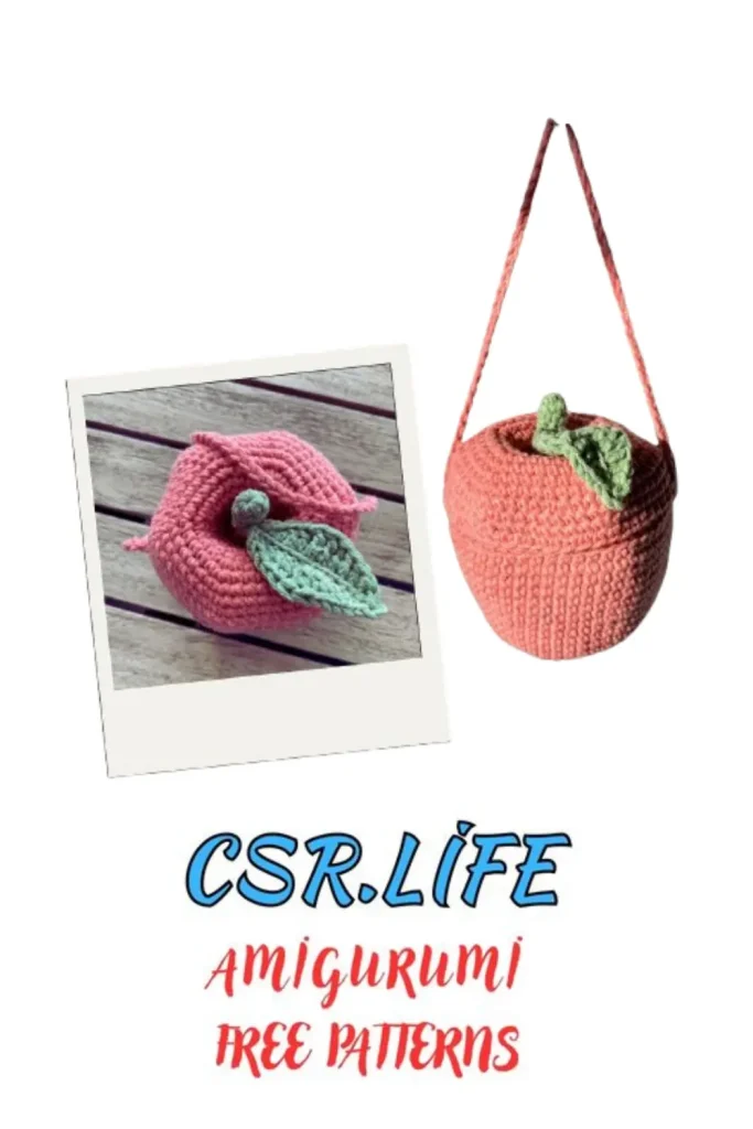 Apple Pouch Amigurumi