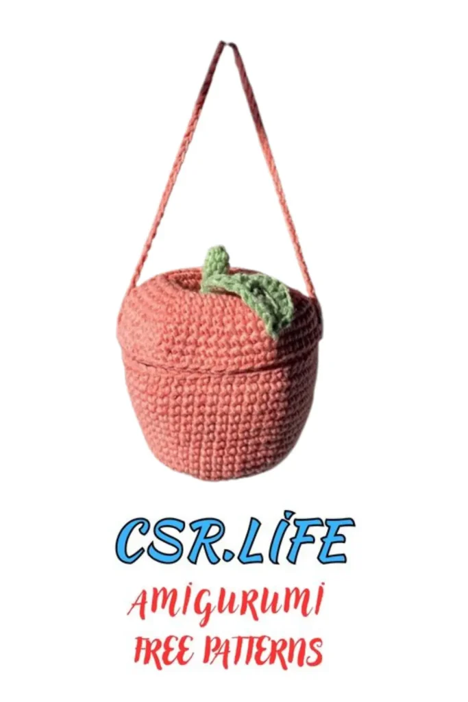 Apple Pouch Amigurumi