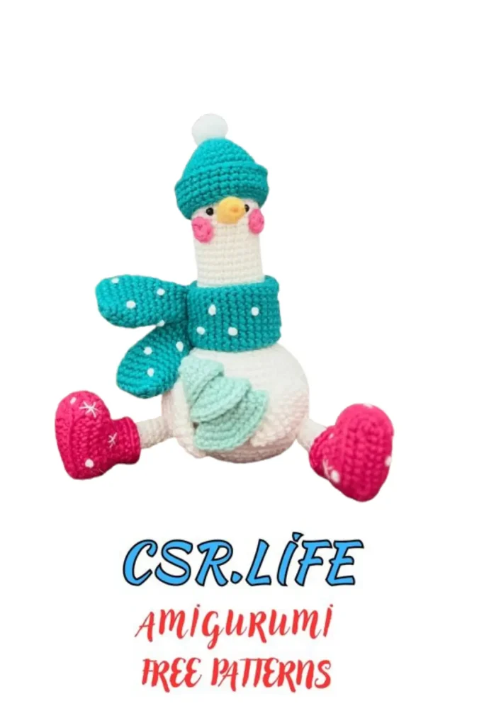 amigurumi goose