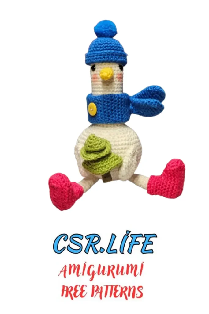 amigurumi goose