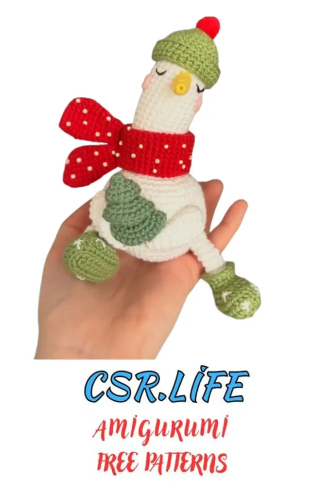 amigurumi goose